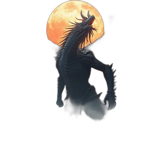 dragon, creature, mask, animal transparent PNG cut-out