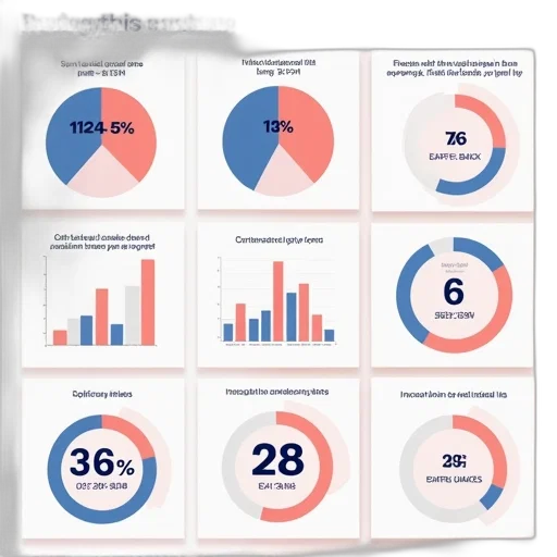social, media, statistics, different transparent PNG cut-out