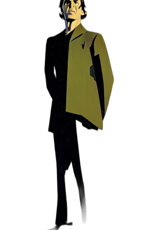 staff, jacket, dress, robot transparent PNG cut-out