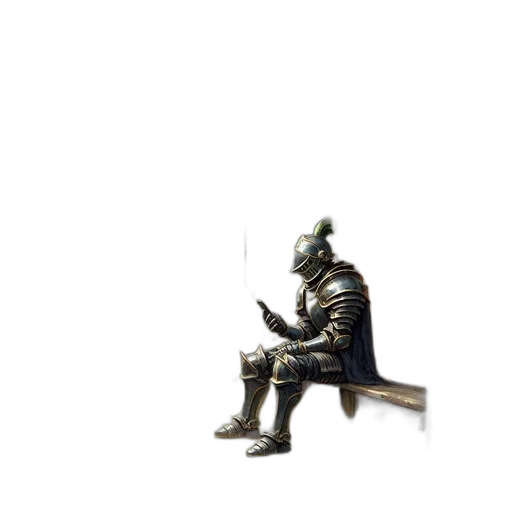 robot, staff, sword, weapon, concept art, 3d render, pixel art, fantasy art transparent PNG cut-out