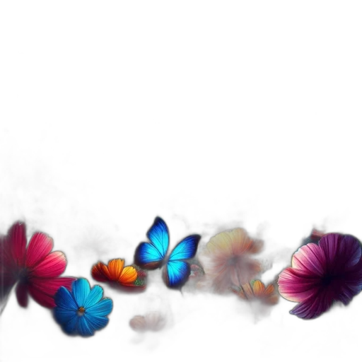flower, crown, jewelry, animal, photorealistic, concept art, watercolor, pixel art transparent PNG cut-out