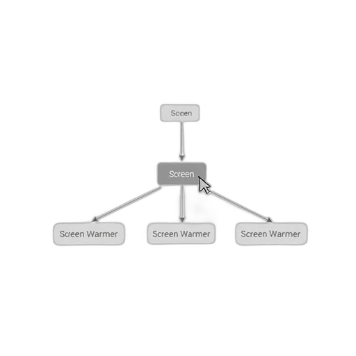 staff, crown, monochrome, dark, flowchart, single, branch, labeled transparent PNG cut-out