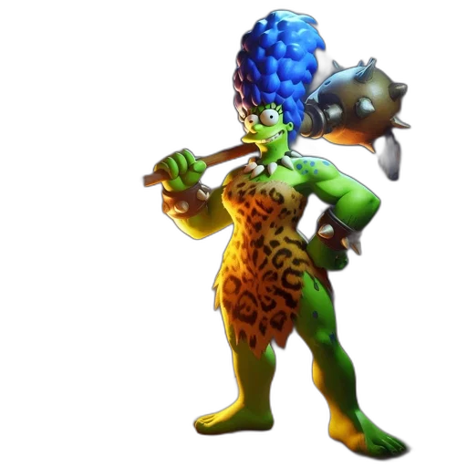 staff, weapon, creature, animal, 3d render, concept art, fantasy art, pixel art transparent PNG cut-out