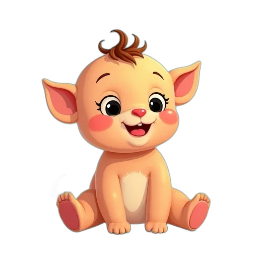 animal, creature, staff, face transparent PNG cut-out