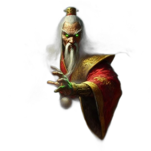 staff, sword, dragon, mask, fantasy art, concept art, 3d render, photorealistic transparent PNG cut-out