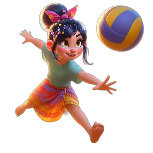 3d render, concept art, photorealistic, fantasy art, underwater, animated, young, girl transparent PNG cut-out