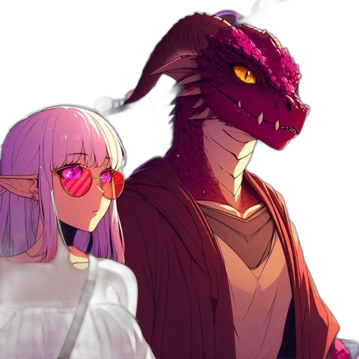 dragon, mask, creature, animal, fantasy art, pixel art, anime, concept art transparent PNG cut-out