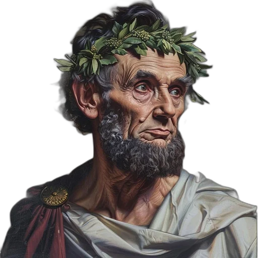 face, crown, photorealistic, fantasy art, concept art, oil painting, elderly, man transparent PNG cut-out