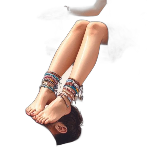 jewelry, shoes, staff, photorealistic, 3d render, concept art, fantasy art, image transparent PNG cut-out