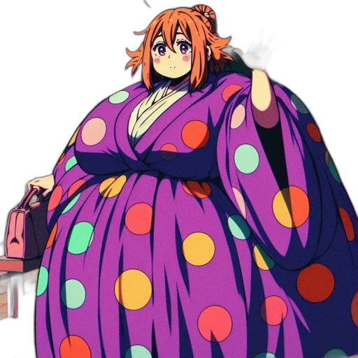 dress, jacket, creature, umbrella, anime, concept art, cartoon, pixel art transparent PNG cut-out