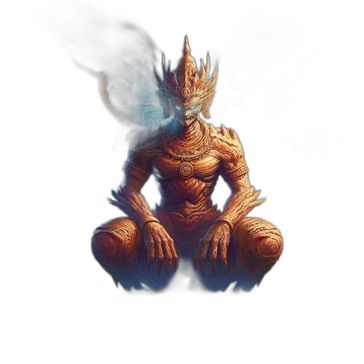 creature, dragon, robot, mask, concept art, fantasy art, pixel art, 3d render transparent PNG cut-out