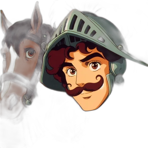 face, hat, animal, concept art, fantasy art, cartoon, photorealistic, animated transparent PNG cut-out