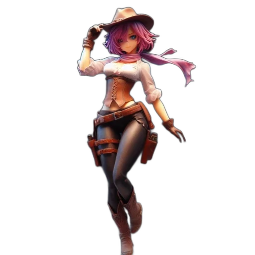 staff, hat, weapon, jacket, concept art, fantasy art, pixel art, 3d render transparent PNG cut-out