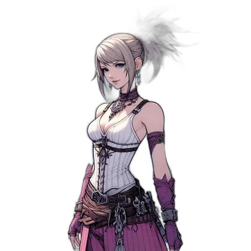 staff, dress, sword, weapon, concept art, fantasy art, pixel art, cyberpunk transparent PNG cut-out