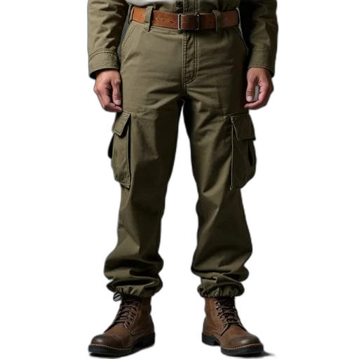 jacket, staff, concept art, 3d render, earth tones, american, military, uniform transparent PNG cut-out