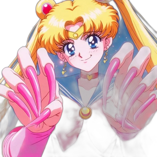 weapon, jacket, staff, robot, vaporwave, anime, concept art, cartoon transparent PNG cut-out