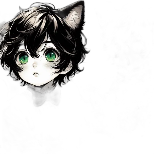 mask, animal, face, creature, anime, watercolor, pixel art, fantasy art transparent PNG cut-out