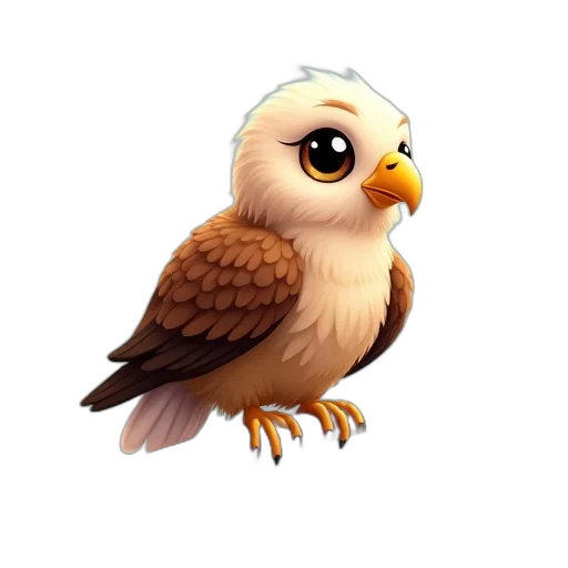 animal, staff, creature, concept art, pixel art, fantasy art, 3d render, cute transparent PNG cut-out