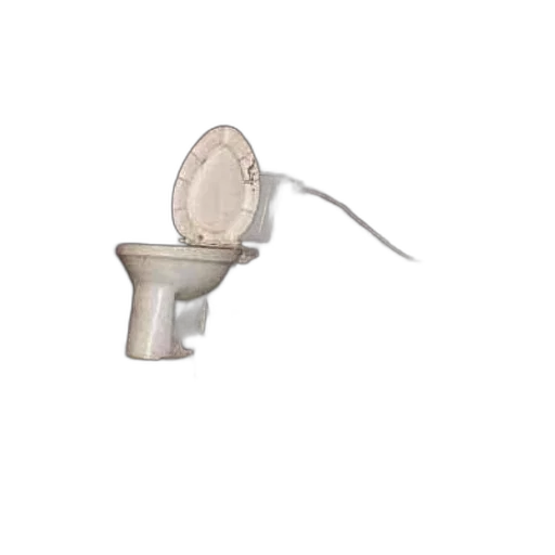 staff, weapon, crown, jewelry, 3d render, dilapidated, bathroom, toilet transparent PNG cut-out