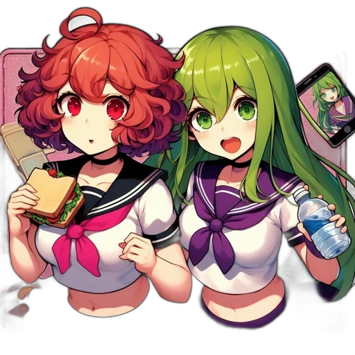 food, staff, weapon, bottle, anime, pixel art, concept art, vaporwave transparent PNG cut-out