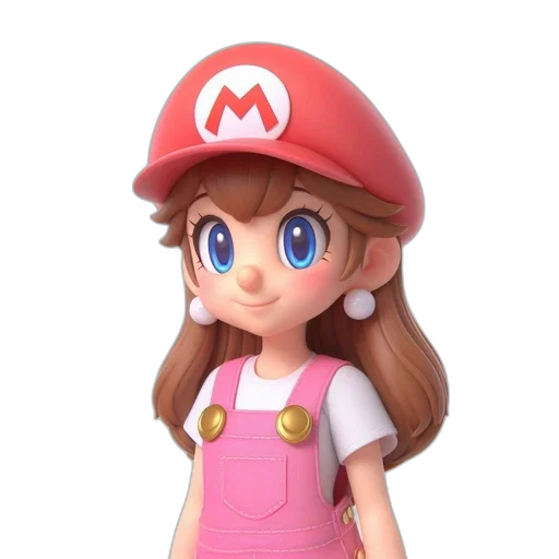dress, hat, staff, face, 3d render, concept art, pixel art, photorealistic transparent PNG cut-out
