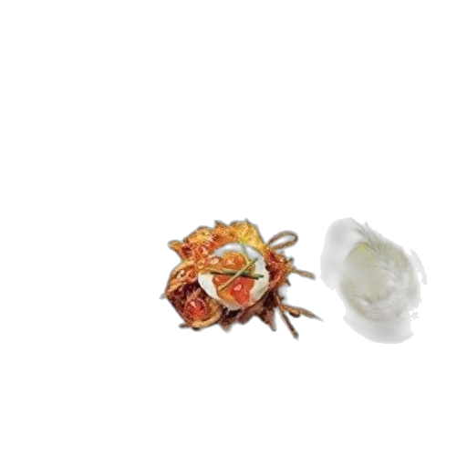 food, flower, crown, jewelry, photorealistic, 3d render, concept art, cover transparent PNG cut-out