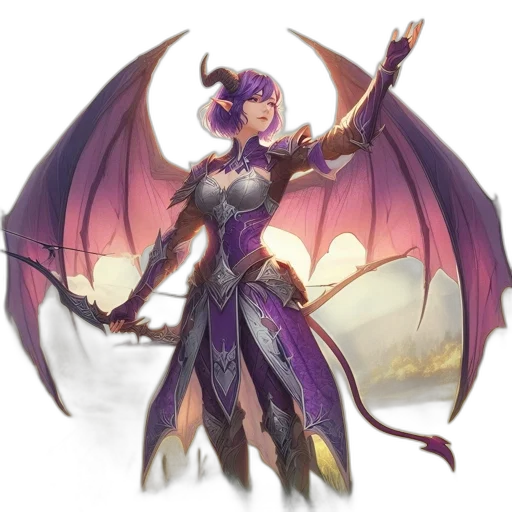 dragon, staff, fantasy art, concept art, pixel art, comic book art, dark, colorful transparent PNG cut-out
