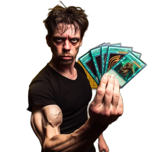 weapon, comic book art, concept art, cyberpunk, photorealistic, man, dimly, lit transparent PNG cut-out
