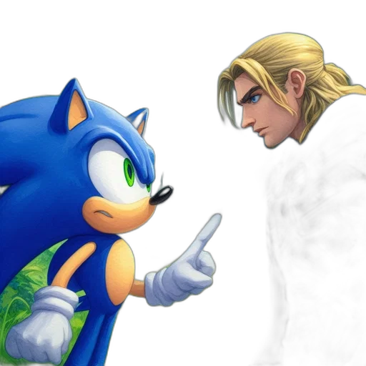 concept art, 3d render, comic book art, pixel art, blue, two, animated, characters transparent PNG cut-out