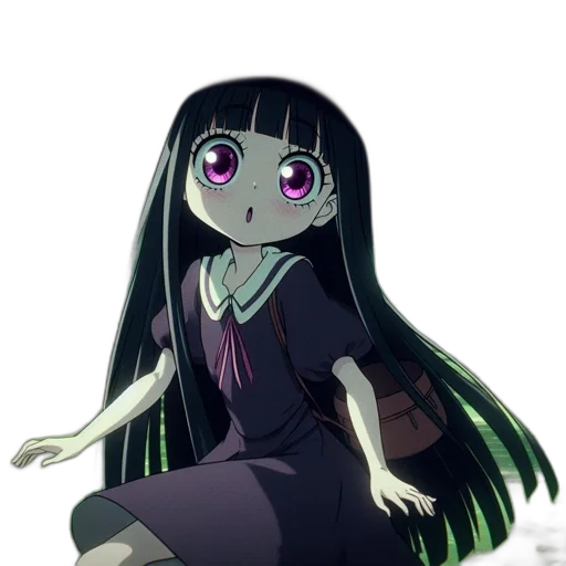 creature, dress, staff, mask, anime, cartoon, concept art, pixel art transparent PNG cut-out