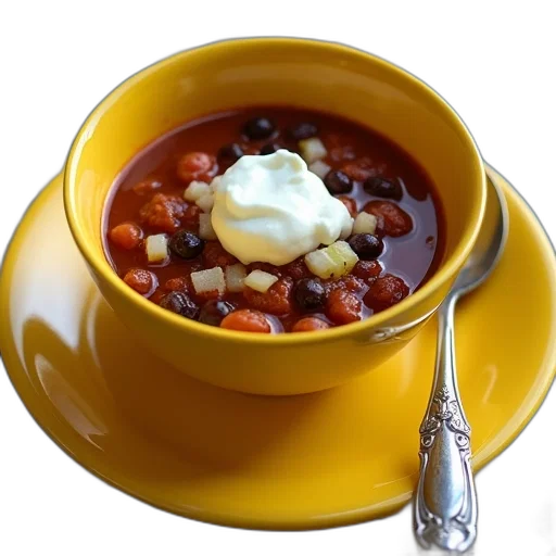 food, crown, hat, photorealistic, 3d render, bowl, chili, beans transparent PNG cut-out