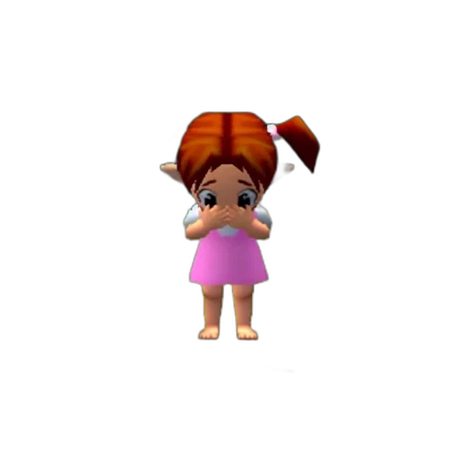 hair, dress, staff, creature, 3d render, concept art, pixel art, cartoon transparent PNG cut-out