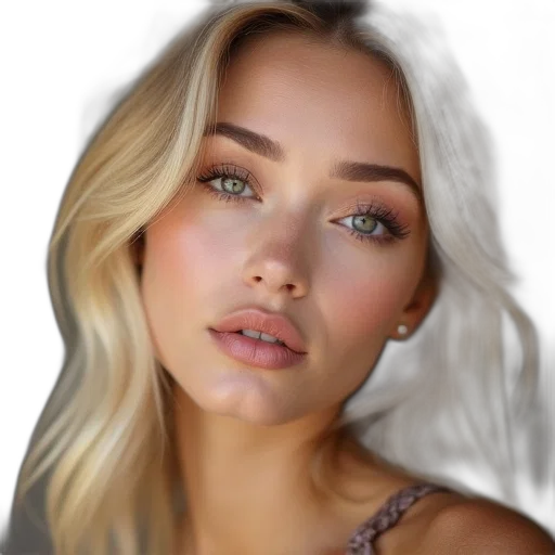 face, jewelry, hair, crown transparent PNG cut-out