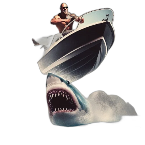 creature, concept art, 3d render, fantasy art, comic book art, underwater, modified, jumping transparent PNG cut-out
