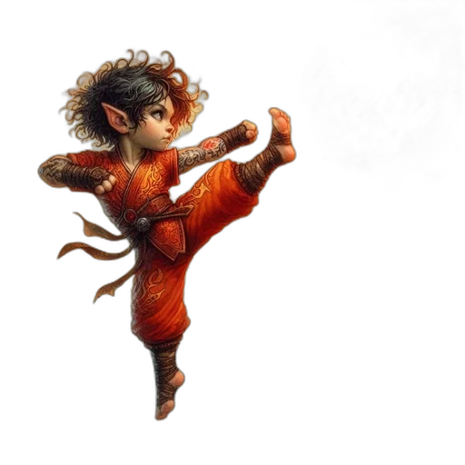 dragon, staff, creature, concept art, fantasy art, 3d render, photorealistic, elvish transparent PNG cut-out