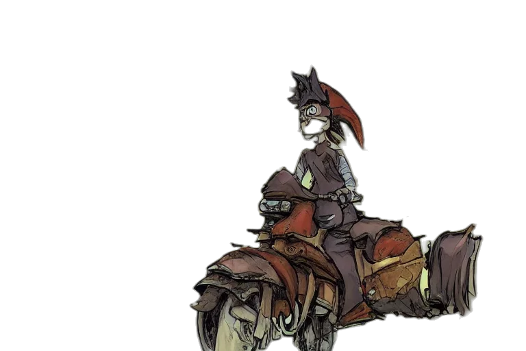 weapon, hat, robot, sword transparent PNG cut-out