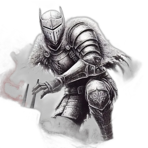 sword, weapon, dragon, mask, fantasy art, concept art, pencil sketch, comic book art transparent PNG cut-out