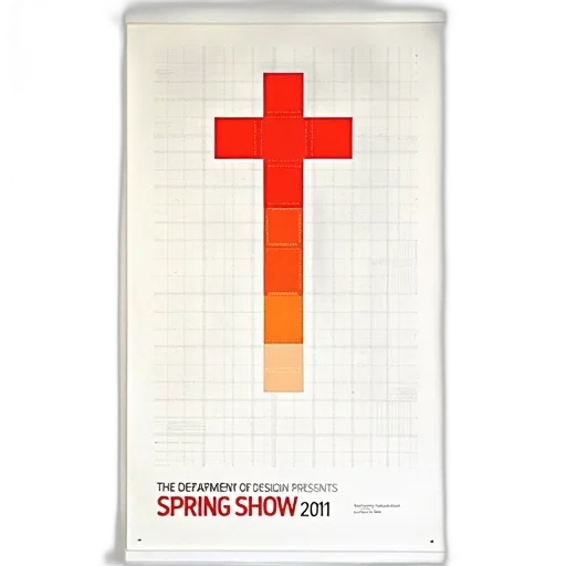 white, poster, grid, pattern, series, red, orange, shapes transparent PNG cut-out