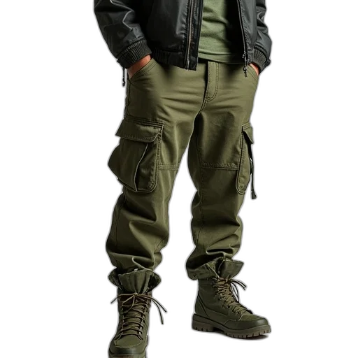 jacket, staff, concept art, 3d render transparent PNG cut-out