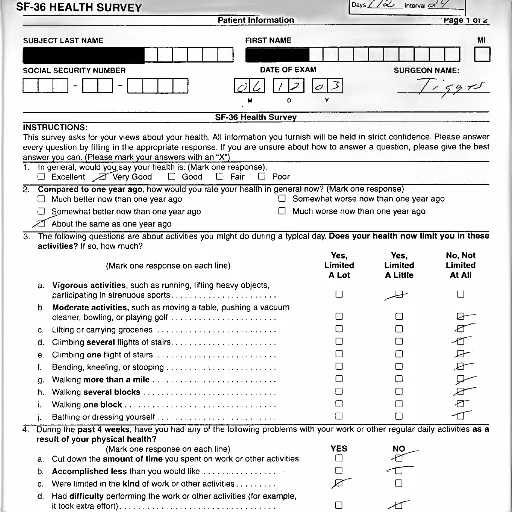 sf-36, health, survey, instructions, questions, patient, answer, about transparent PNG cut-out