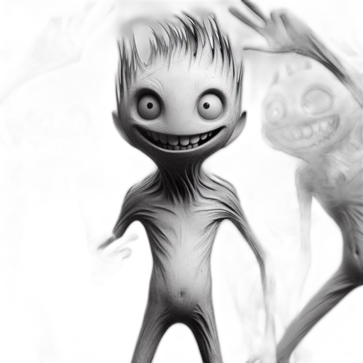 creature, mask, animal, robot, concept art, comic book art, 3d render, fantasy art transparent PNG cut-out