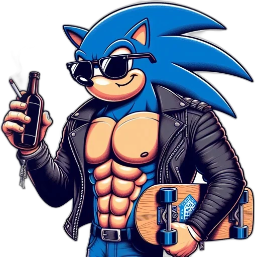 jacket, animal, weapon, creature, pixel art, cyberpunk, concept art, comic book art transparent PNG cut-out