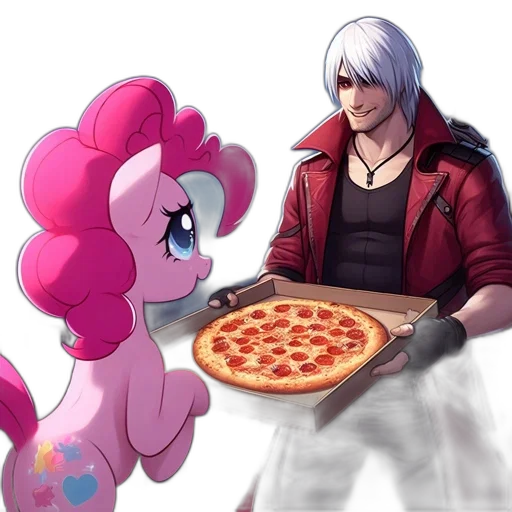 food, concept art, pixel art, cartoon, anime, fire, red, pastel transparent PNG cut-out