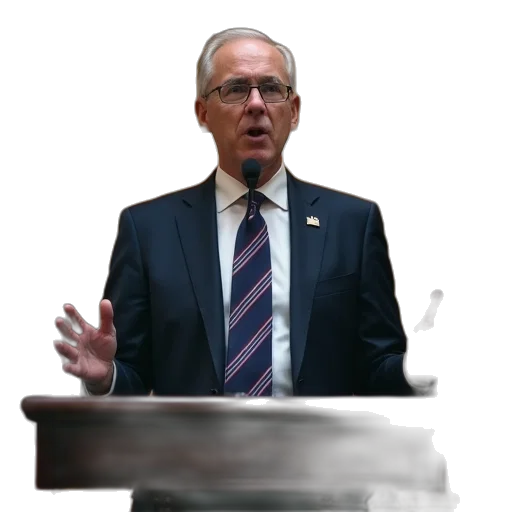 defense, secretary, speaking, reporters, front, him transparent PNG cut-out