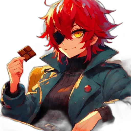 staff, jacket, weapon, food, pixel art, anime, concept art, fantasy art transparent PNG cut-out