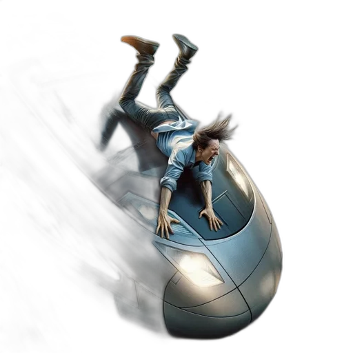 robot, car, weapon, jacket, concept art, comic book art, 3d render, fantasy art transparent PNG cut-out