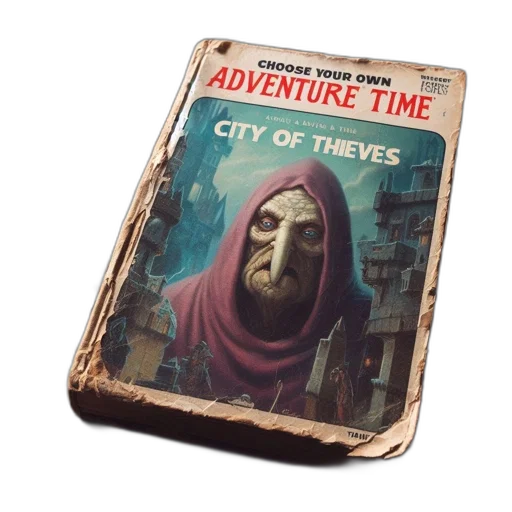 mask, concept art, comic book art, fantasy art, weathered, book, titled, adventure transparent PNG cut-out