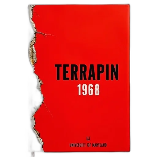 book, cover, red, background, white, tear, effect, left transparent PNG cut-out