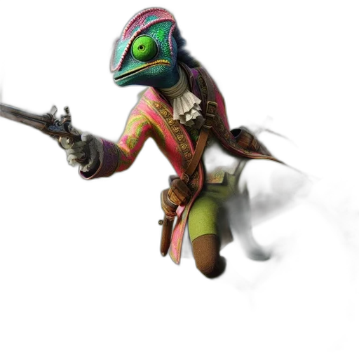 mask, staff, weapon, robot, concept art, 3d render, fantasy art, animated transparent PNG cut-out