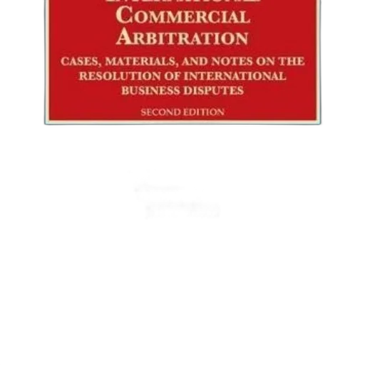 cover, international, commercial, arbitration, cases, materials, notes, resolution transparent PNG cut-out